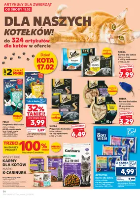 Kaufland - gazetka promocyjna Oferta Kaufland od środy 11.02 do środy 18.02 - strona 56