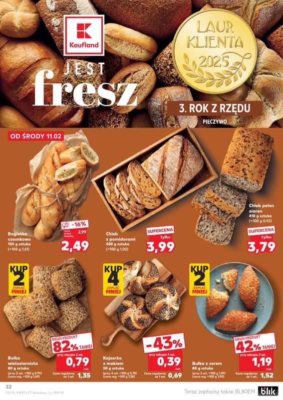 Kaufland - gazetka promocyjna Oferta Kaufland od środy 11.02 do środy 18.02 - strona 32