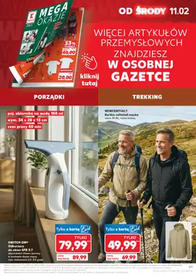 Kaufland - gazetka promocyjna Oferta Kaufland od środy 11.02 do środy 18.02 - strona 61