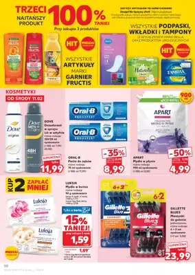 Kaufland - gazetka promocyjna Oferta Kaufland od środy 11.02 do środy 18.02 - strona 50