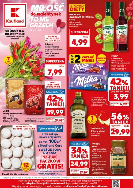 Kaufland - gazetka promocyjna Oferta Kaufland od środy 11.02 do środy 18.02