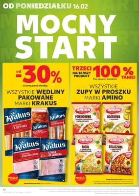 Kaufland - gazetka promocyjna Oferta Kaufland od środy 11.02 do środy 18.02 - strona 62