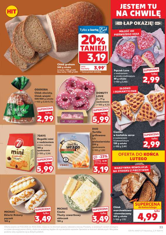 Kaufland - gazetka promocyjna Oferta Kaufland od środy 11.02 do środy 18.02 - strona 33