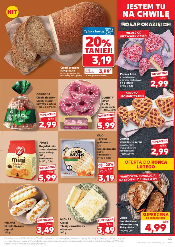 Kaufland - gazetka promocyjna Oferta Kaufland od środy 11.02 do środy 18.02 - strona 33