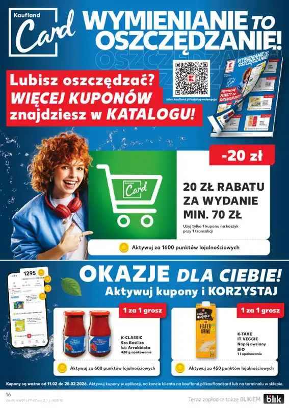 Kaufland - gazetka promocyjna Oferta Kaufland od środy 11.02 do środy 18.02 - strona 16