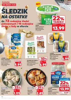 Kaufland - gazetka promocyjna Oferta Kaufland od środy 11.02 do środy 18.02 - strona 46