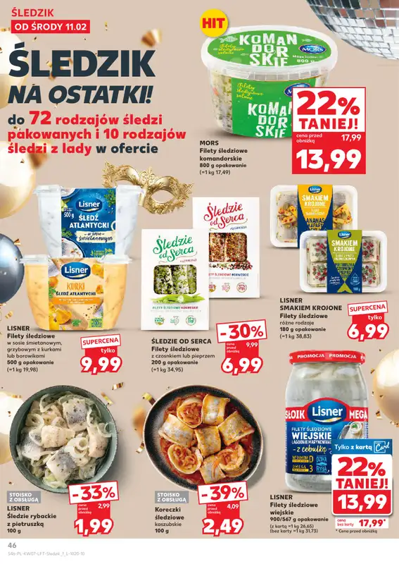 Kaufland - gazetka promocyjna Oferta Kaufland od środy 11.02 do środy 18.02 - strona 46