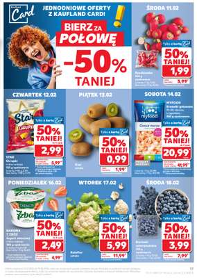 Kaufland - gazetka promocyjna Oferta Kaufland od środy 11.02 do środy 18.02 - strona 17