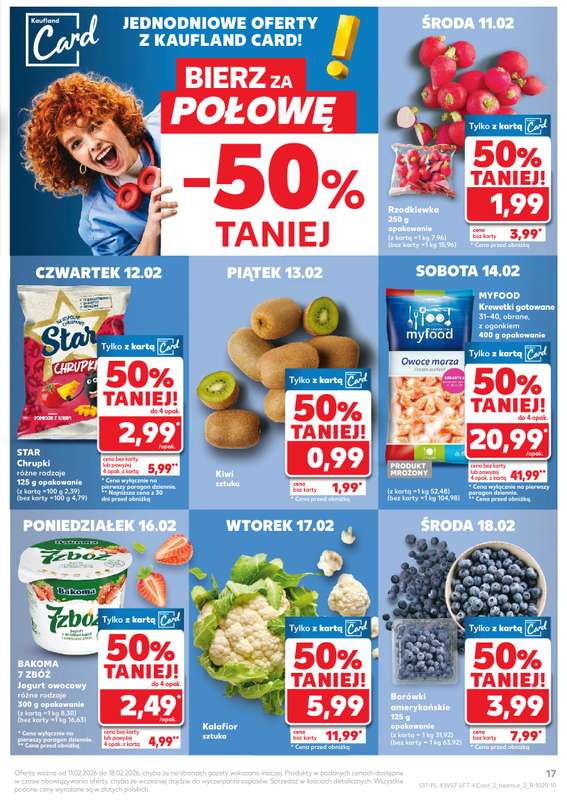 Kaufland - gazetka promocyjna Oferta Kaufland od środy 11.02 do środy 18.02 - strona 17