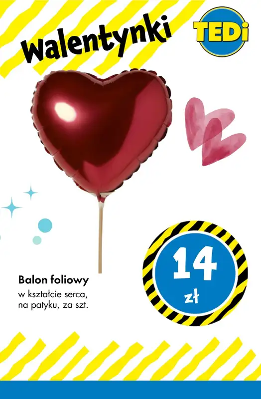 Tedi - gazetka promocyjna Prezenty na WALENTYNKI od wtorku 10.02 do soboty 14.02 - strona 7
