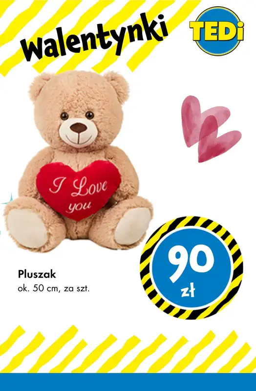 Tedi - gazetka promocyjna Prezenty na WALENTYNKI od wtorku 10.02 do soboty 14.02 - strona 9