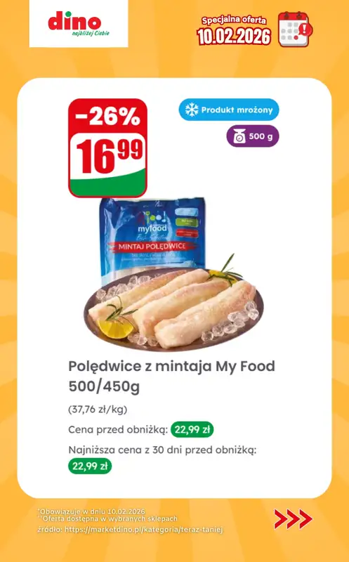 Dino - gazetka promocyjna Specjalna oferta na 10.02.2026 - promocje spoza gazetki od wtorku 10.02 do wtorku 10.02 - strona 11