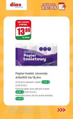 Dino - gazetka promocyjna Specjalna oferta na 10.02.2026 - promocje spoza gazetki od wtorku 10.02 do wtorku 10.02 - strona 12