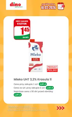 Dino - gazetka promocyjna Specjalna oferta na 10.02.2026 - promocje spoza gazetki od wtorku 10.02 do wtorku 10.02 - strona 8
