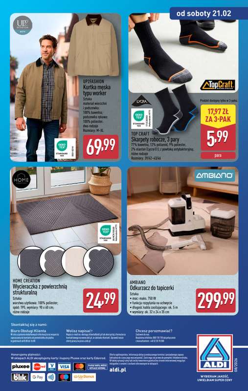 Aldi - gazetka promocyjna Aldi ma to coś! od środy 18.02 do soboty 21.02 - strona 14