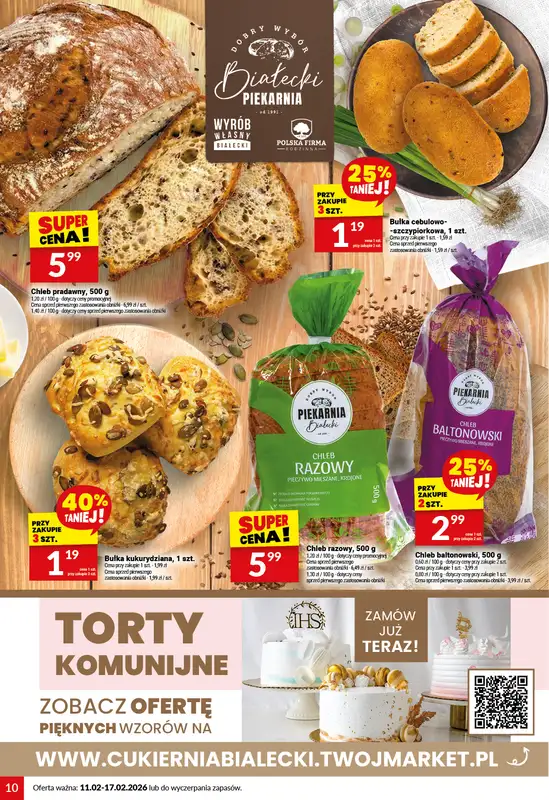 Twój Market - gazetka promocyjna Gazetka od środy 11.02 do wtorku 17.02 - strona 10