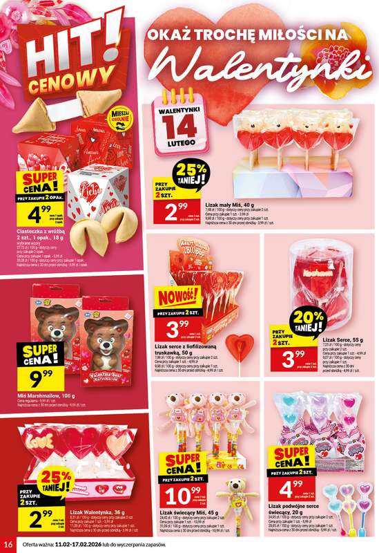 Twój Market - gazetka promocyjna Gazetka od środy 11.02 do wtorku 17.02 - strona 16