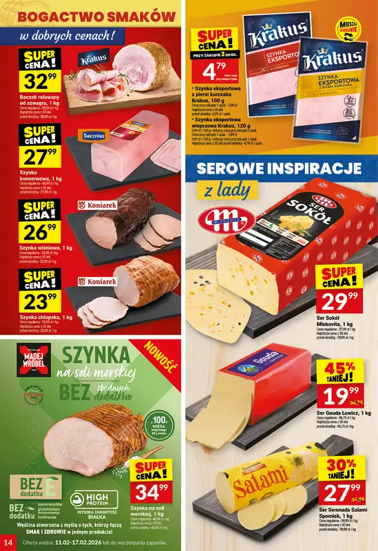 Twój Market - gazetka promocyjna Gazetka od środy 11.02 do wtorku 17.02 - strona 14