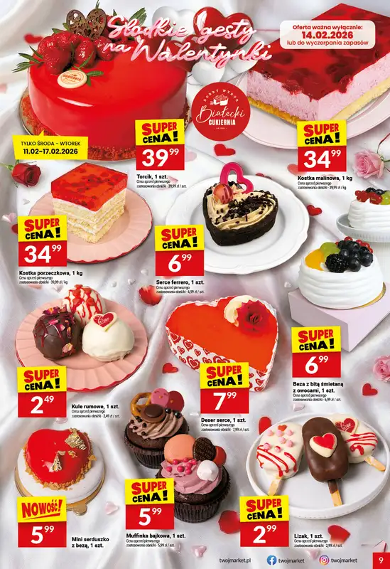 Twój Market - gazetka promocyjna Gazetka od środy 11.02 do wtorku 17.02 - strona 9