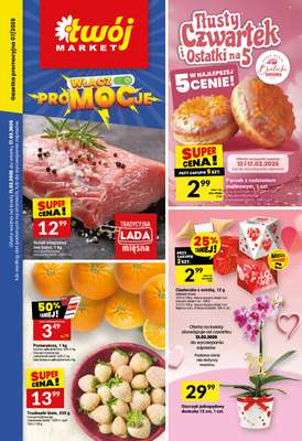 Twój Market - gazetka promocyjna Gazetka od środy 11.02 do wtorku 17.02