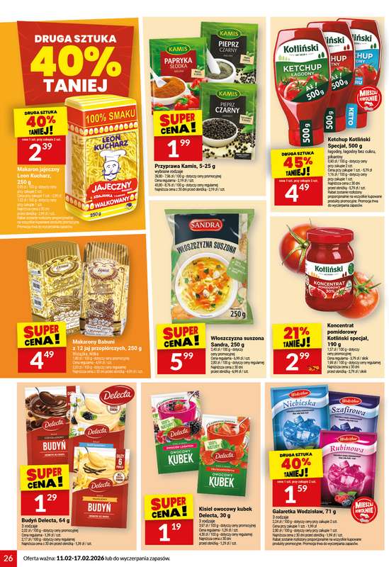 Twój Market - gazetka promocyjna Gazetka od środy 11.02 do wtorku 17.02 - strona 26