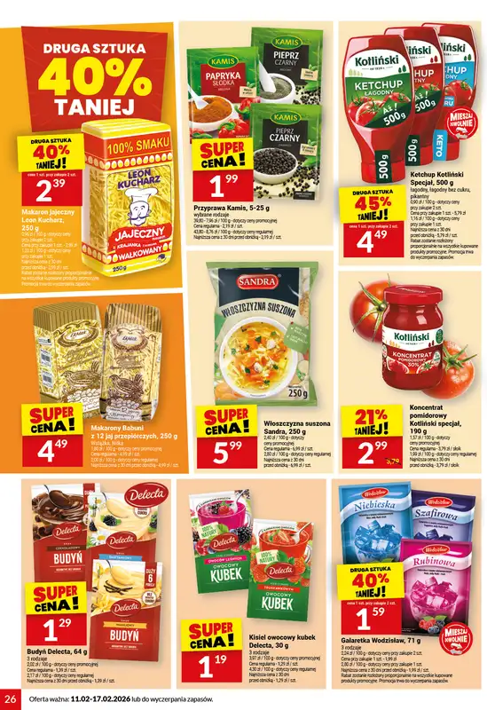 Twój Market - gazetka promocyjna Gazetka od środy 11.02 do wtorku 17.02 - strona 26