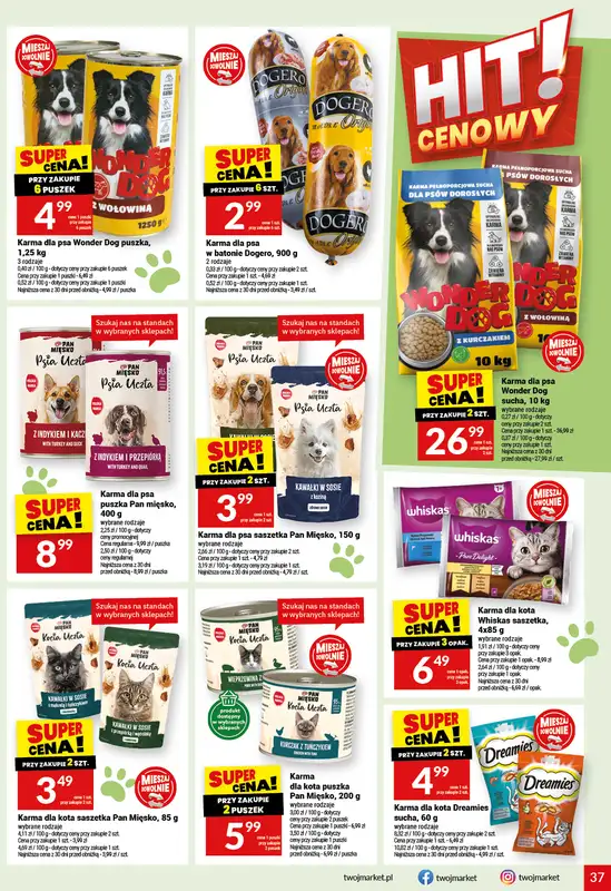 Twój Market - gazetka promocyjna Gazetka od środy 11.02 do wtorku 17.02 - strona 37