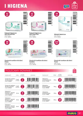 Makro - gazetka promocyjna Katalog marki własne od wtorku 10.02 do soboty 28.02 - strona 47