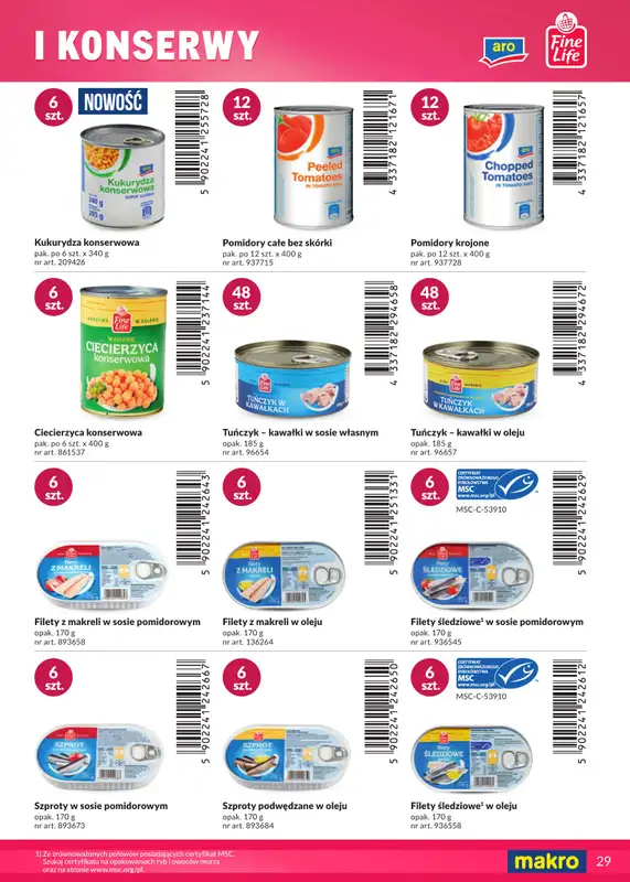 Makro - gazetka promocyjna Katalog marki własne od wtorku 10.02 do soboty 28.02 - strona 29