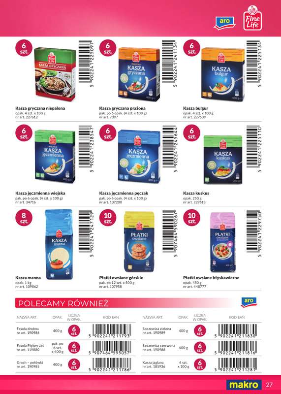 Makro - gazetka promocyjna Katalog marki własne od wtorku 10.02 do soboty 28.02 - strona 27