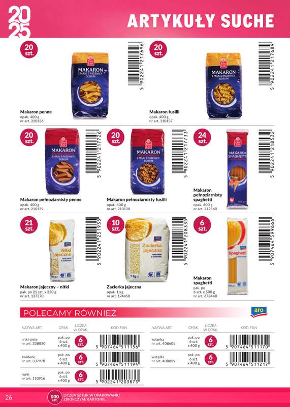 Makro - gazetka promocyjna Katalog marki własne od wtorku 10.02 do soboty 28.02 - strona 26