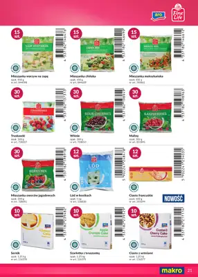 Makro - gazetka promocyjna Katalog marki własne od wtorku 10.02 do soboty 28.02 - strona 21