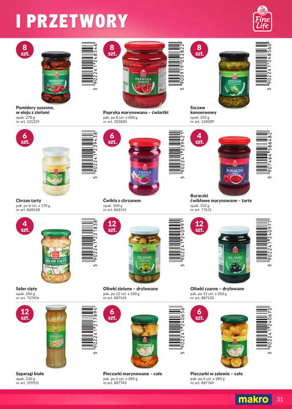 Makro - gazetka promocyjna Katalog marki własne od wtorku 10.02 do soboty 28.02 - strona 31