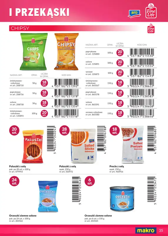Makro - gazetka promocyjna Katalog marki własne od wtorku 10.02 do soboty 28.02 - strona 35