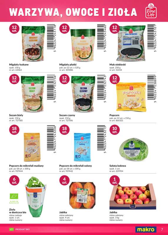 Makro - gazetka promocyjna Katalog marki własne od wtorku 10.02 do soboty 28.02 - strona 7