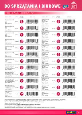 Makro - gazetka promocyjna Katalog marki własne od wtorku 10.02 do soboty 28.02 - strona 51