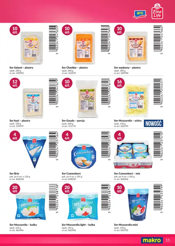 Makro - gazetka promocyjna Katalog marki własne od wtorku 10.02 do soboty 28.02 - strona 15