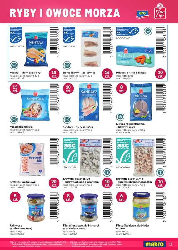 Makro - gazetka promocyjna Katalog marki własne od wtorku 10.02 do soboty 28.02 - strona 11