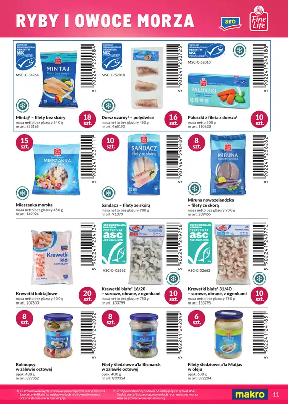 Makro - gazetka promocyjna Katalog marki własne od wtorku 10.02 do soboty 28.02 - strona 11