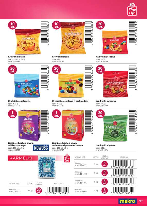 Makro - gazetka promocyjna Katalog marki własne od wtorku 10.02 do soboty 28.02 - strona 39