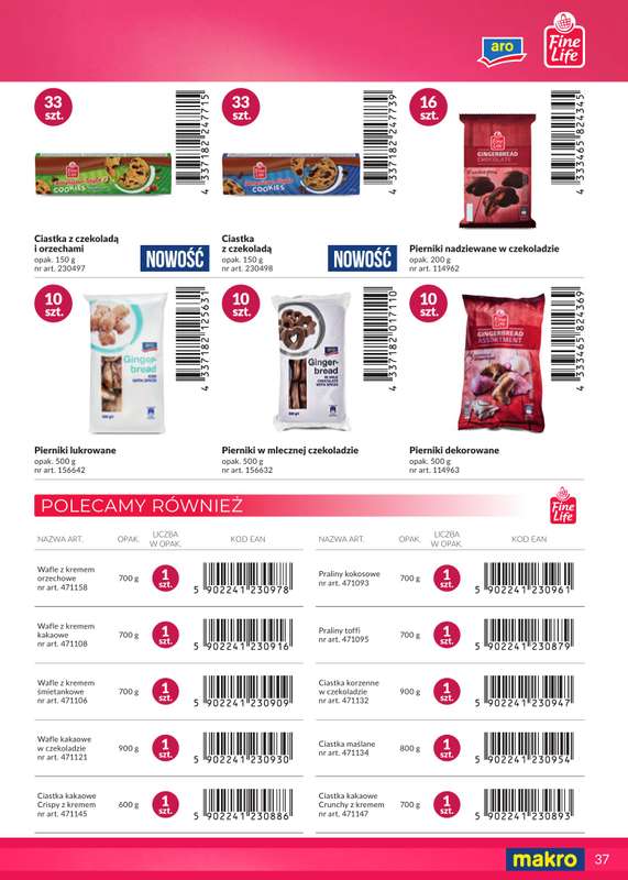 Makro - gazetka promocyjna Katalog marki własne od wtorku 10.02 do soboty 28.02 - strona 37