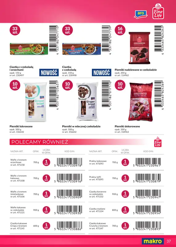 Makro - gazetka promocyjna Katalog marki własne od wtorku 10.02 do soboty 28.02 - strona 37