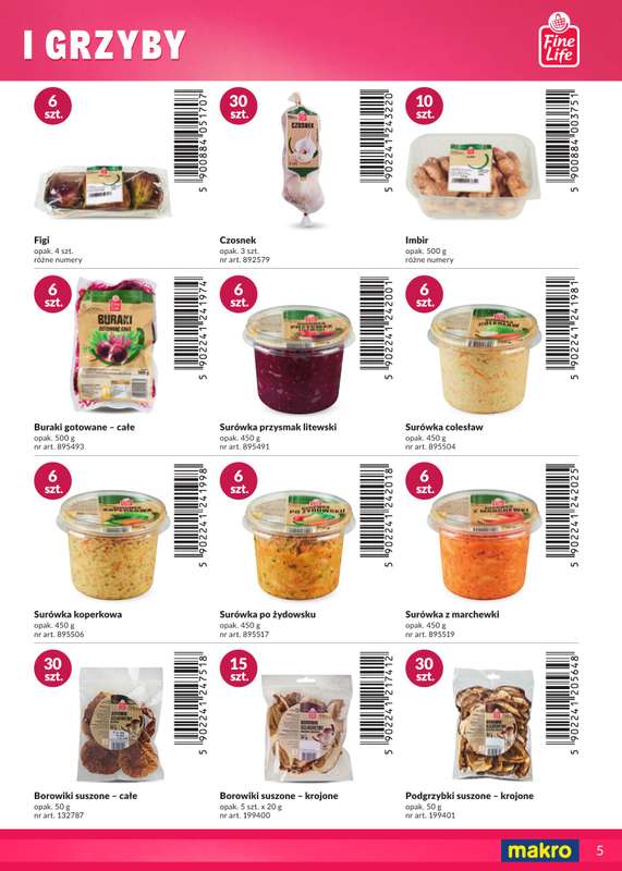 Makro - gazetka promocyjna Katalog marki własne od wtorku 10.02 do soboty 28.02 - strona 5