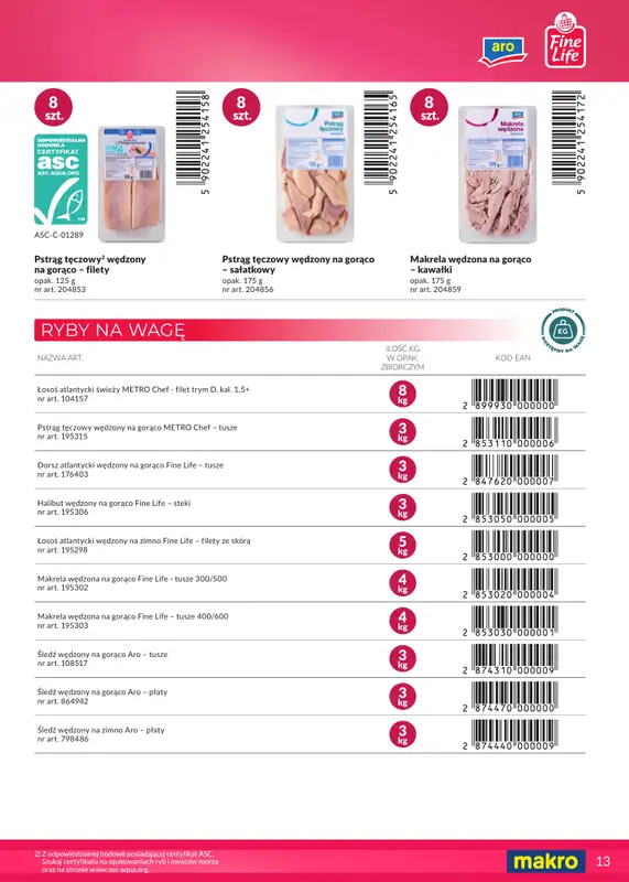 Makro - gazetka promocyjna Katalog marki własne od wtorku 10.02 do soboty 28.02 - strona 13