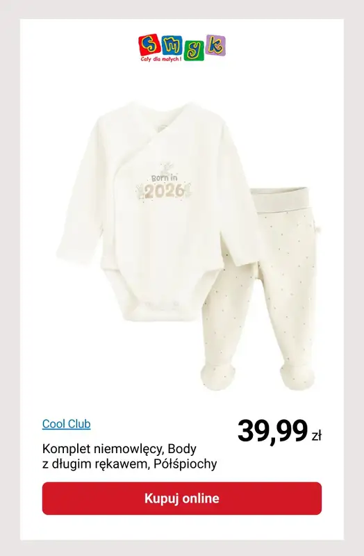 Smyk - gazetka promocyjna Nowości już od 9,99 zł od wtorku 10.02  - strona 12