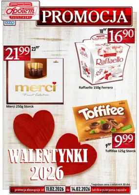 Społem - Blisko i Korzystnie - gazetka promocyjna Plakat promocyjny PSS Puszczykowo od środy 11.02 do soboty 14.02