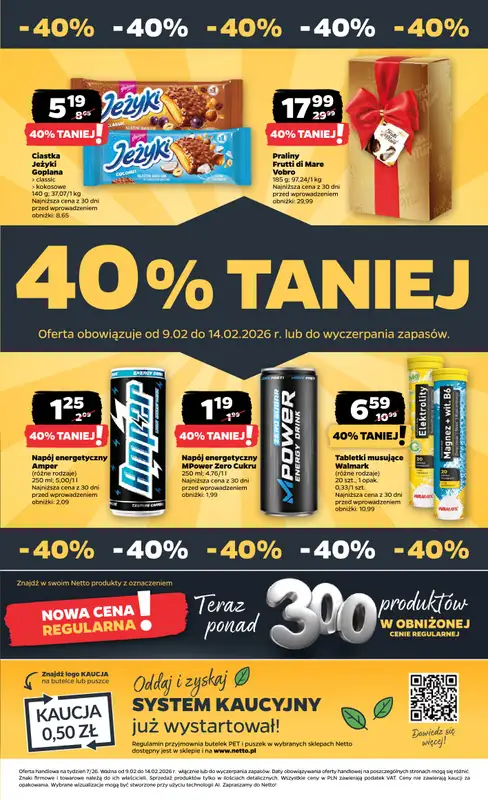 Netto - gazetka promocyjna Gazetka Spożywcza od poniedziałku 09.02 do soboty 14.02 - strona 33