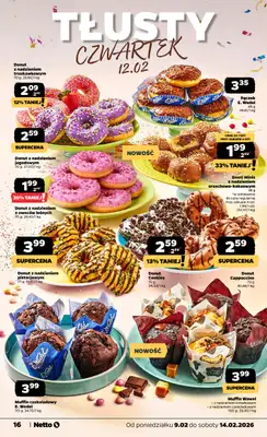 Netto - gazetka promocyjna Gazetka Spożywcza od poniedziałku 09.02 do soboty 14.02 - strona 16
