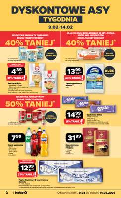 Netto - gazetka promocyjna Gazetka Spożywcza od poniedziałku 09.02 do soboty 14.02 - strona 2