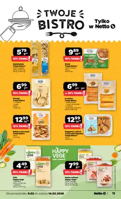 Netto - gazetka promocyjna Gazetka Spożywcza od poniedziałku 09.02 do soboty 14.02 - strona 11